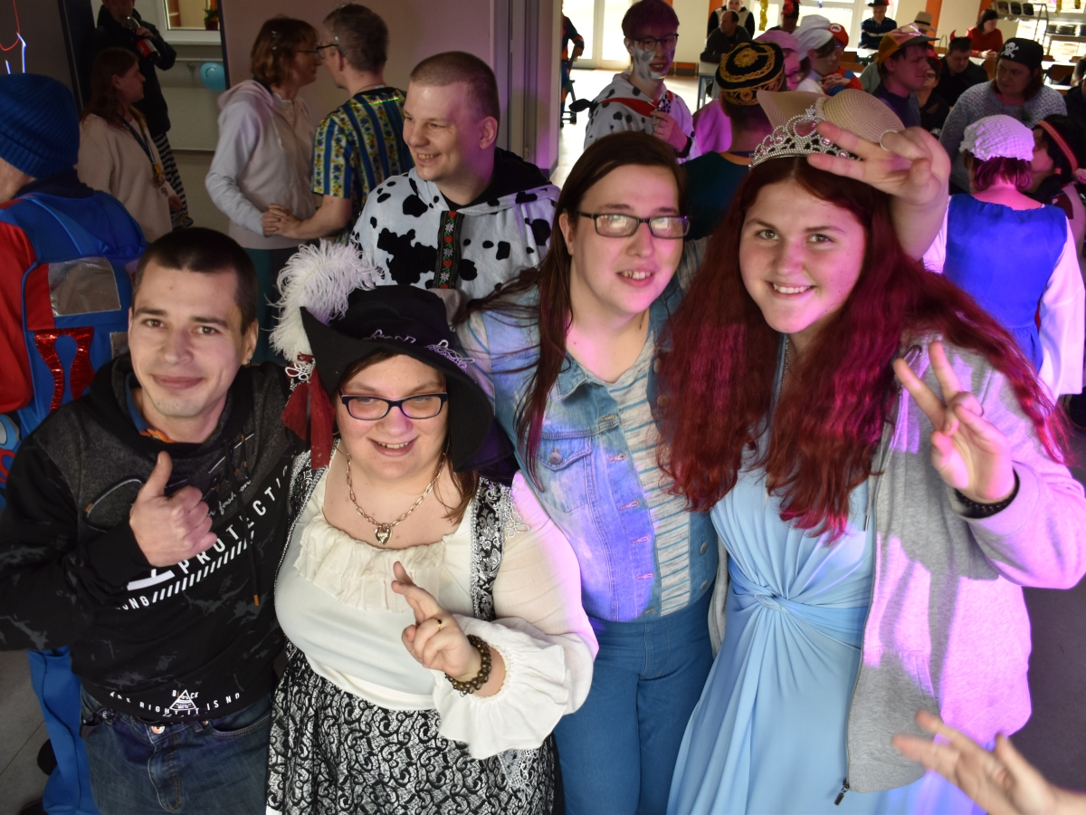 Fasching in der Werkstatt 2025