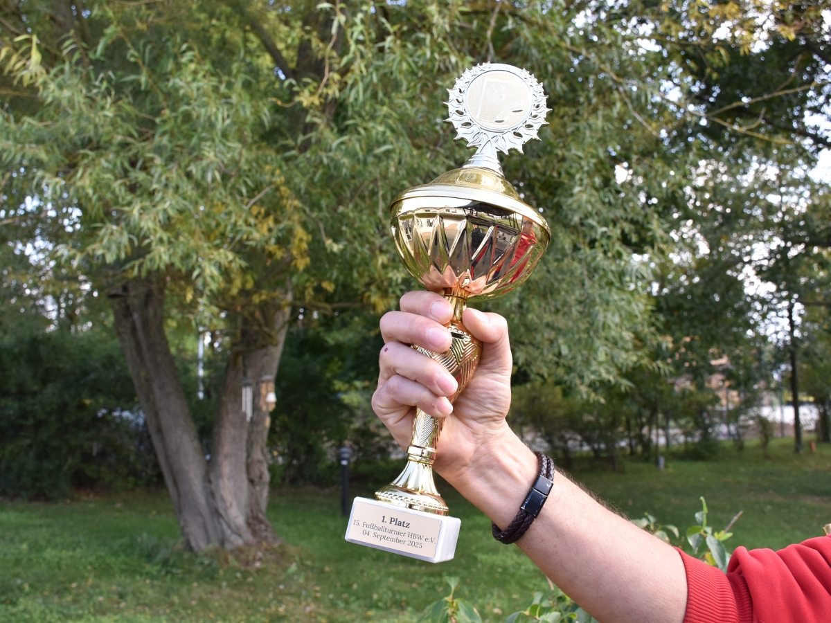 Sieg beim Fußballturnier der Halleschen Behindertenwerkstätten